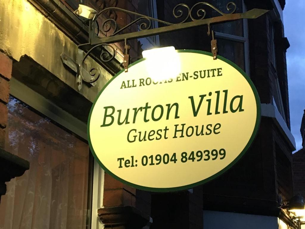 Burton Villa Guest House York Kültér fotó